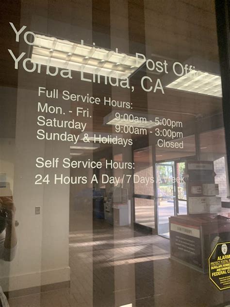 yorba linda post office hours|Yorba Linda Post Office Locations and Hours